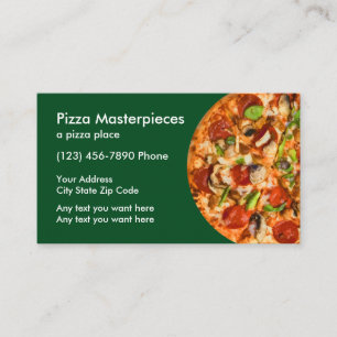 Carte De Réduction Bon de restaurant de pizza