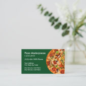 Carte De Réduction Bon de restaurant de pizza (Debout devant)