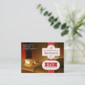 Carte De Réduction Bon de thérapie de massage (Debout devant)