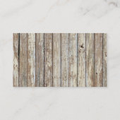 Carte De Réduction boulangerie rustique de gâteau de chocolat de (Dos)