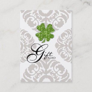 Carte De Réduction Certificat-prime de jour de Patricks de St Patty