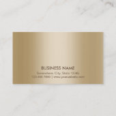 Carte De Réduction Certificat-prime rouge de ruban d'or de luxe (Dos)