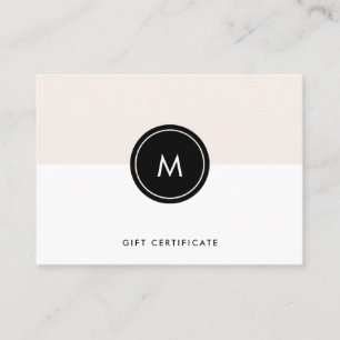 Carte De Réduction Chic rougissent certificat-prime de rose et de