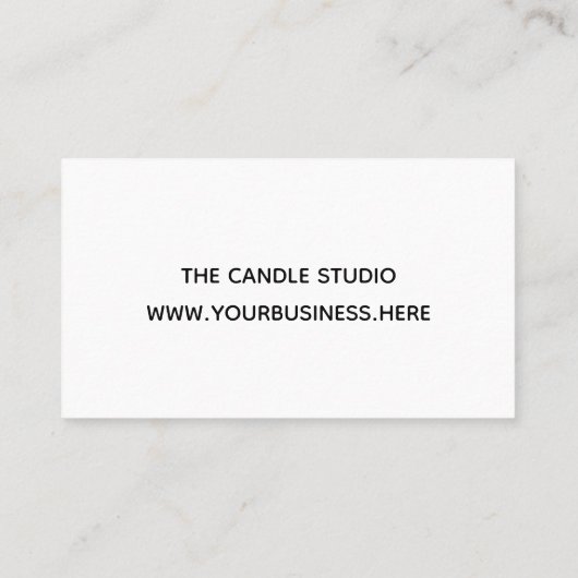 Carte De Réduction Code QR minimal noir blanc pour petites entreprise (Dos)