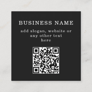 Carte De Réduction Code QR promotionnel d'entreprise