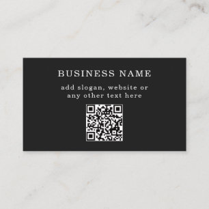 Carte De Réduction Code QR promotionnel d'entreprise