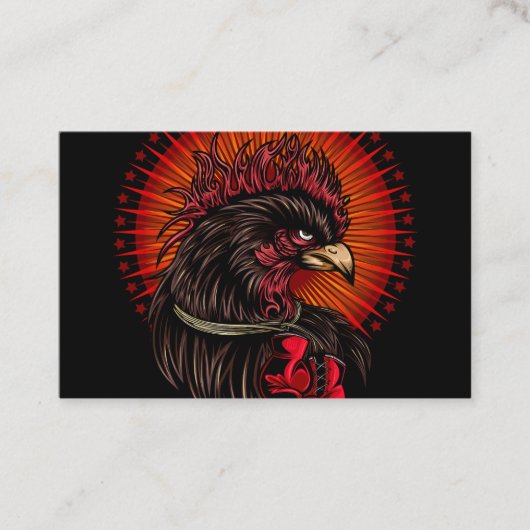 Carte De Réduction Coq de boîte (Devant)