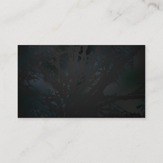 Carte De Réduction Crâne d'oiseaux dorés sur arrière - plan noir (Dos)