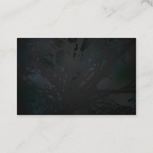 Carte De Réduction Crâne d'oiseaux dorés sur arrière - plan noir (Dos)