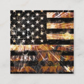 Carte De Réduction Drapeau de construction industrielle (Dos)