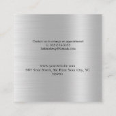 Carte de réduction du Salon de beauté Silver Glitt (Dos)