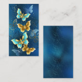 Carte De Réduction Golden butterflies (Devant / Derrière)