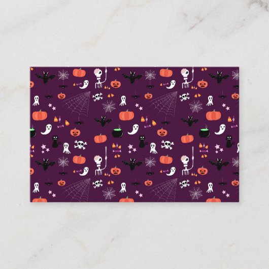 Carte De Réduction Halloween (Devant)