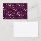 Carte De Réduction Halloween (Devant / Derrière)