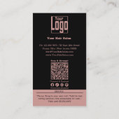 Carte De Réduction Image de coiffeur tendance $10 Off (Dos)