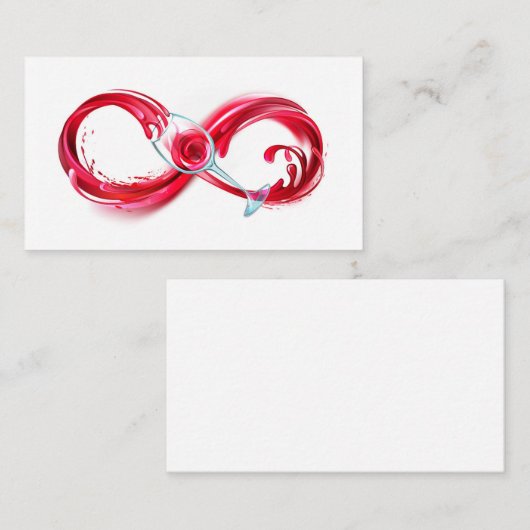 Carte De Réduction Infinity (Devant / Derrière)