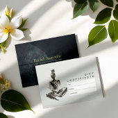 Carte De Réduction Instructeur de Yoga Lotus Méditation Pose Brosse