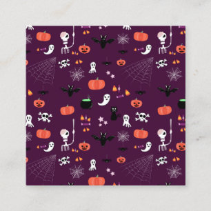 Carte De Réduction Jolie Art Halloween Créatif