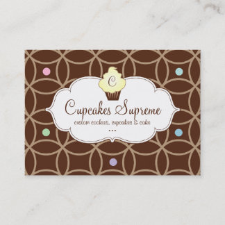 Carte De Réduction Le certificat-prime de boulangerie de petit gâteau
