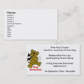 Carte De Réduction Libérez le bon d'étreinte AVANT JÉSUS CHRIST (Devant / Derrière)