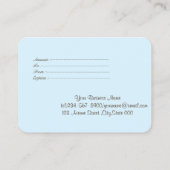 Carte De Réduction Lotus Bleu, Confetti, Spa, Massage (Dos)