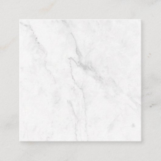 Carte De Réduction Marbre Blanc (Devant)