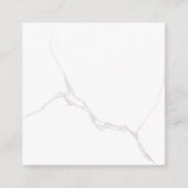 Carte De Réduction Marbre Blanc (Devant)