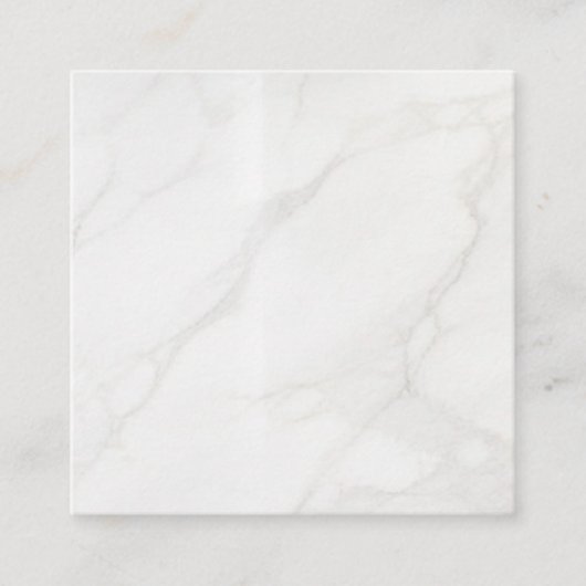 Carte De Réduction Marbre Blanc (Devant)