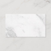 Carte De Réduction Marbre Blanc (Devant)