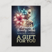 Carte De Réduction Massage Thérapie Guérison Mains Énergie Spa Bien-ê (Devant)