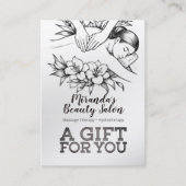 Carte De Réduction Massage Thérapie Guérison Mains Énergie Spa Bien-ê (Devant)