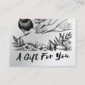 Carte De Réduction Massage Thérapie Guérison Mains Énergie Spa Bien-ê (Devant)