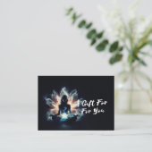 Carte De Réduction Méditation de l'instructeur de yoga Pose de la Mis (Debout devant)