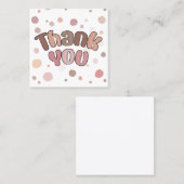 Carte De Réduction Merci (Devant / Derrière)