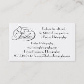 Carte De Réduction Merci (Dos)