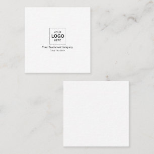 Carte De Réduction Modèle de logo d'entreprise personnalisé