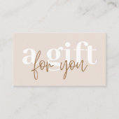 Carte de réduction moderne Boho Neutral Coupon (Devant)