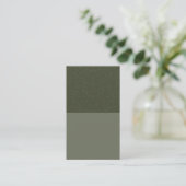 Carte de réduction Moss Green Split moderne - Pers (Debout devant)