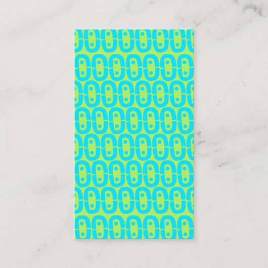 Carte De Réduction motif coloré moderne (Devant)