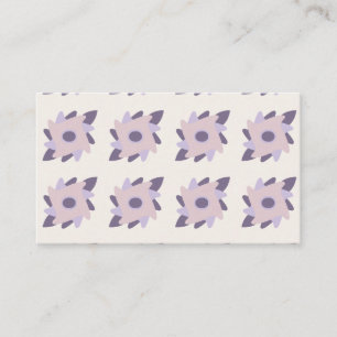 Carte De Réduction Motif de carrelage décoratif pastel violet