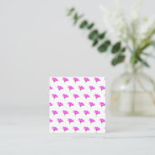 Carte De Réduction Motif Marguerite Rose (Debout devant)