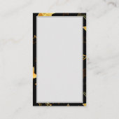 Carte De Réduction Motif sans couture avec étoiles d'or (Dos)