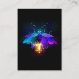 Carte De Réduction Neon Firefly sur noir