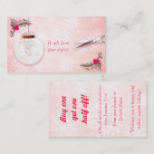 Carte De Réduction Noël de chèque-cadeau de bon de vacances de (Devant / Derrière)