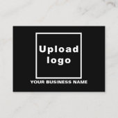 Carte de réduction noire Business Saint Patrick (Dos)