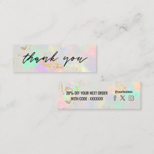 carte de réduction opal gemstone