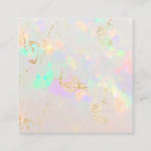 carte de réduction opale gemstone (Dos)