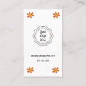 Carte de réduction Orange (Dos)