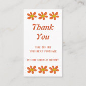 Carte de réduction Orange (Devant)