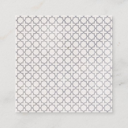 Carte De Réduction Ornement arabesque élégant (Devant)